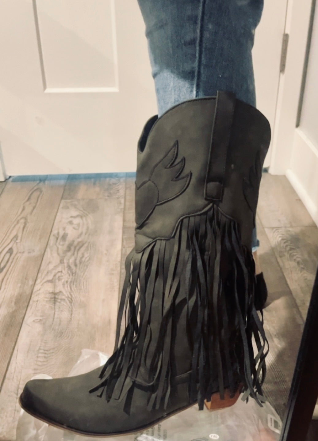 Fringe Boots