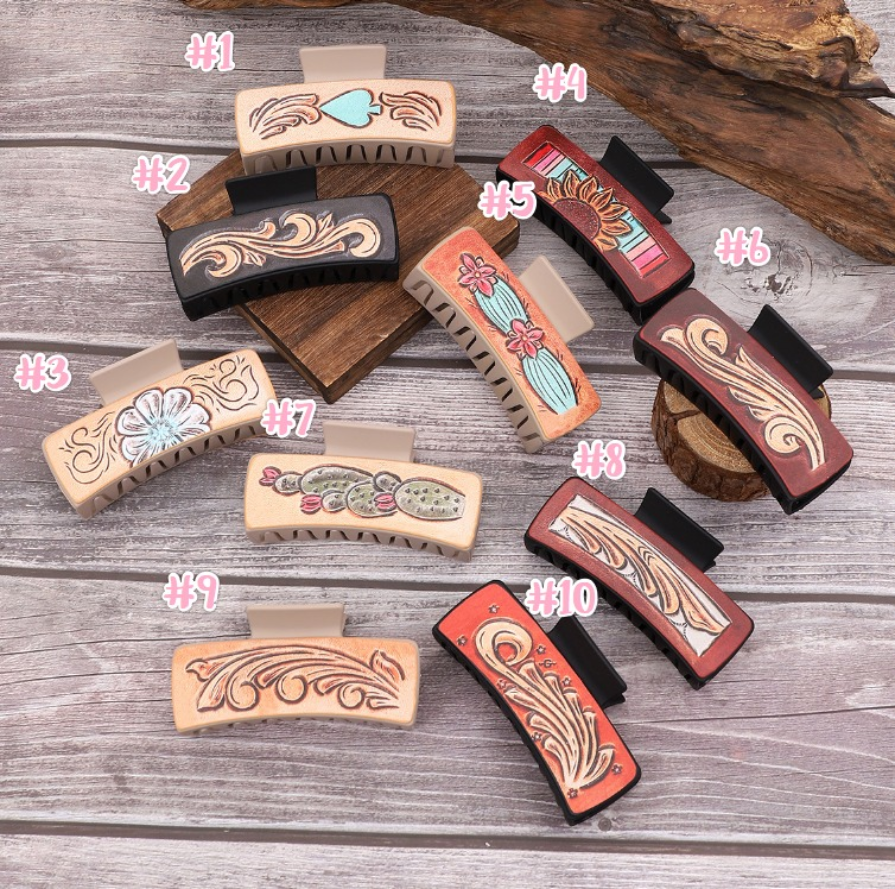 Western Hair Clips