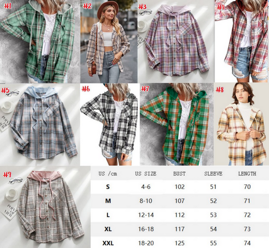 Plaid Top