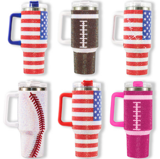 Rhinestone 40oz Tumblers