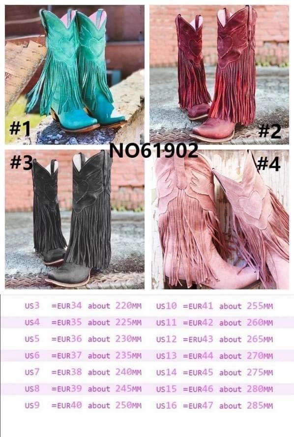 Fringe Boots