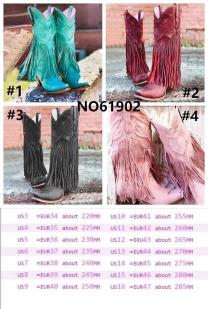 Fringe Boots