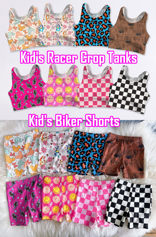 Kids Crop/Shorts Set