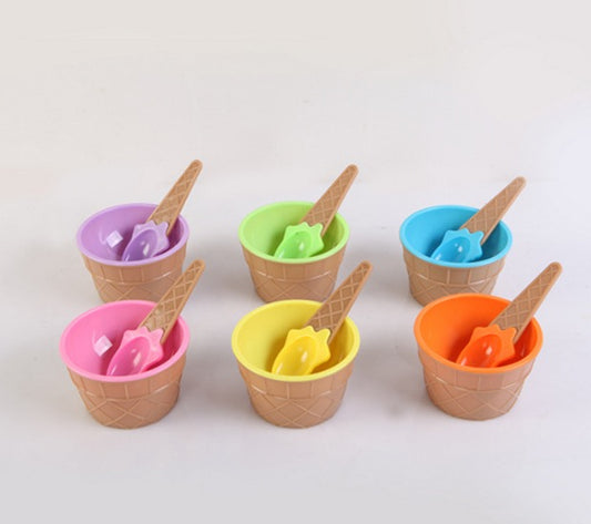 Kids Ice Cream Bowl/Spoon Set